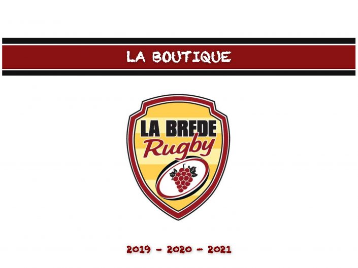 Boutique Club de Rugby La Brède Gironde (33)